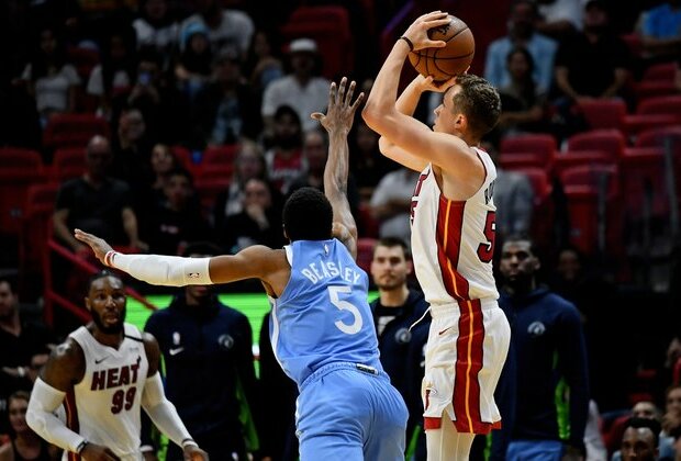 Heat look to stay hot from 3-point range vs. Pelicans