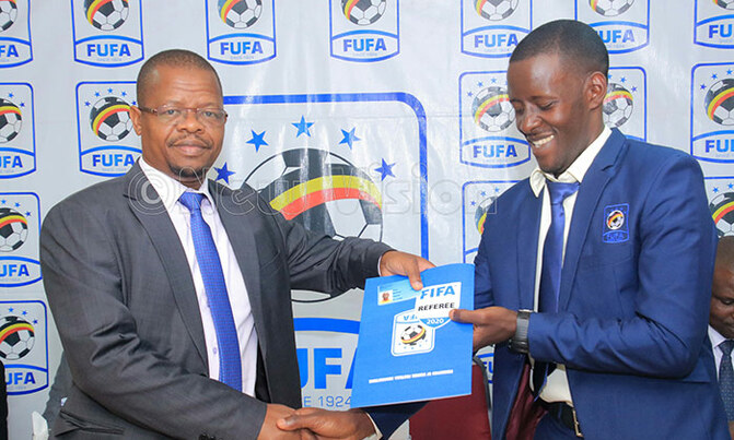 Magogo asks FIFA referees to be role models Magogo asks FIFA referees to be role models