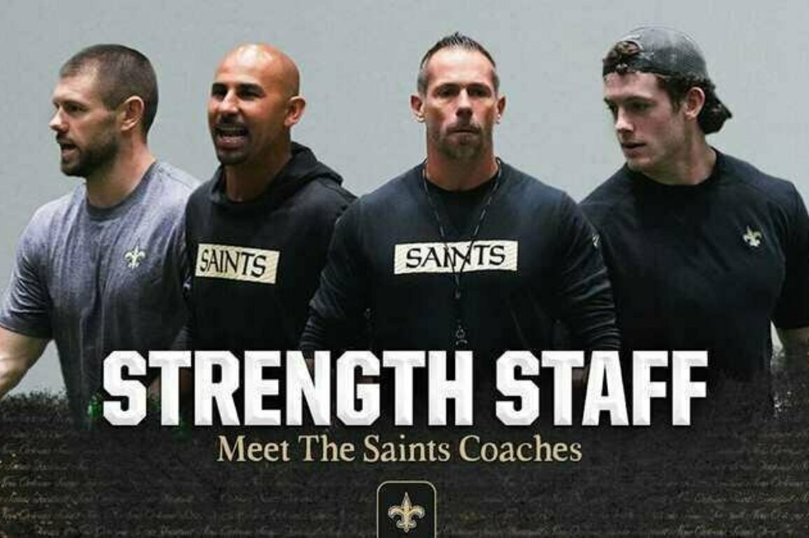 Meet the 2025 New Orleans Saints strength staff