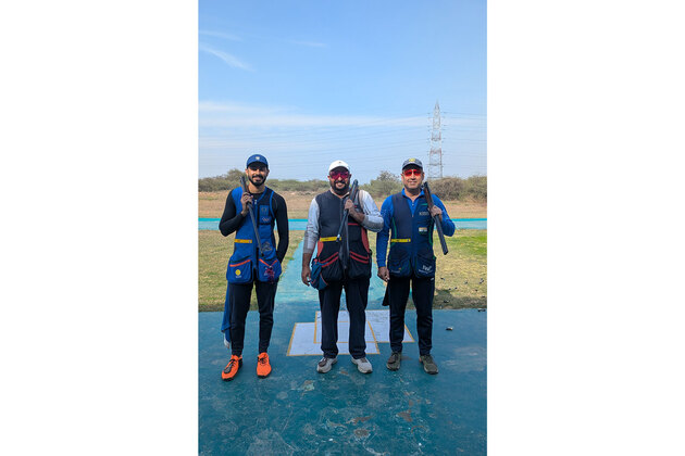 Parampal Singh Guron and Ganemat Sekhon win Skeet Trial 1 Finals