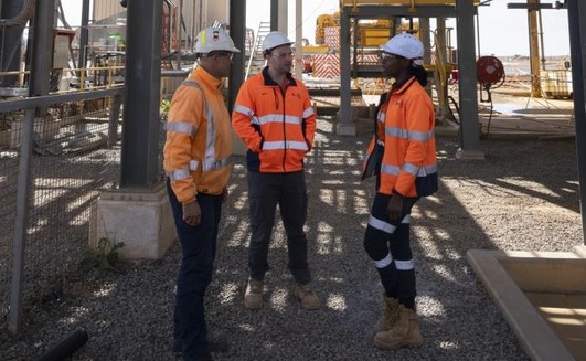 Workers at Honeymoon