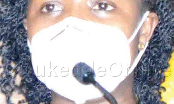Omuwandiisi wa kkooti, Sarah Langa Siu. Omuwandiisi wa kkooti, Sarah Langa Siu.