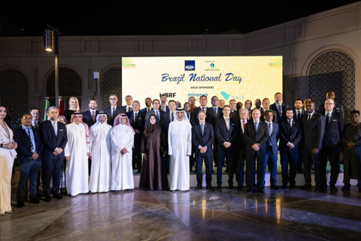 Thani Al Zeyoudi attends Brazil Embassy National Day reception