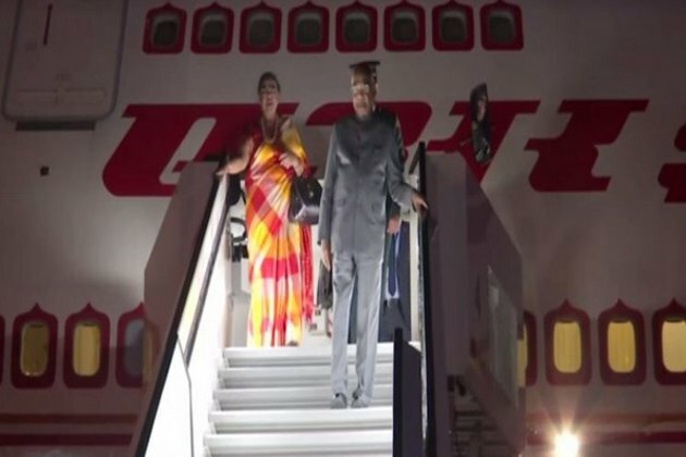 President Kovind arrives in Slovenia