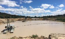 Empresa produz areia e cascalho