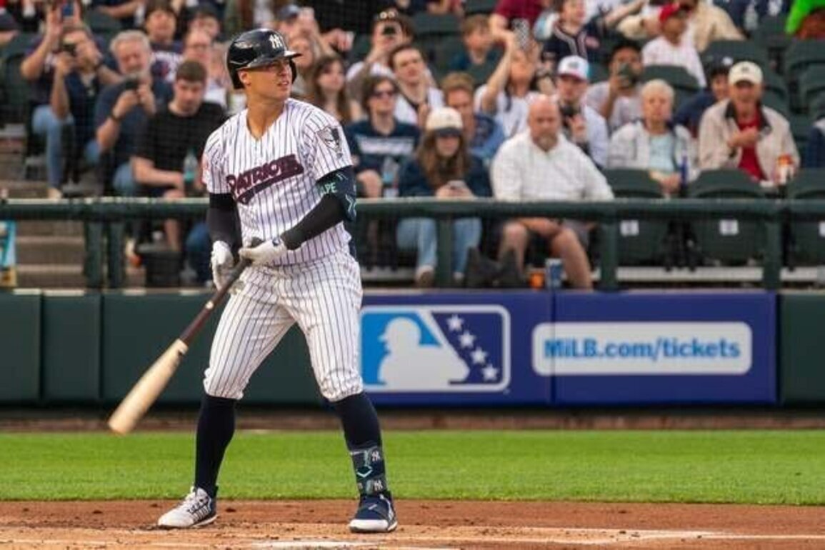 Yankees option SS Anthony Volpe to Triple-A after rehab stint