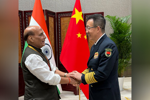 Rajnath Singh meets Chinese counterpart General Don Jun, says "Incumbent on two nations to maintain positive momentum"