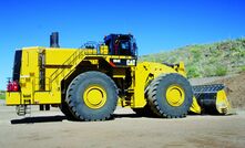 The Caterpillar 994K wheel loader.