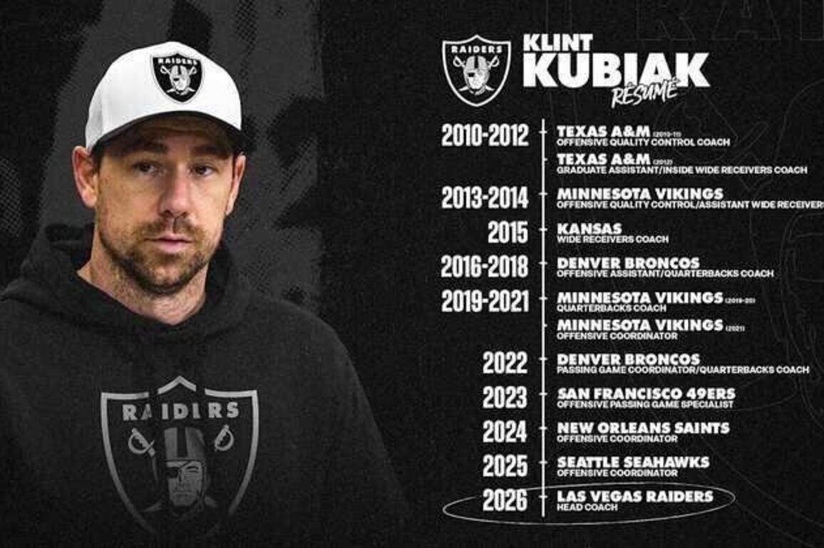 Klint Kubiak's journey to Las Vegas