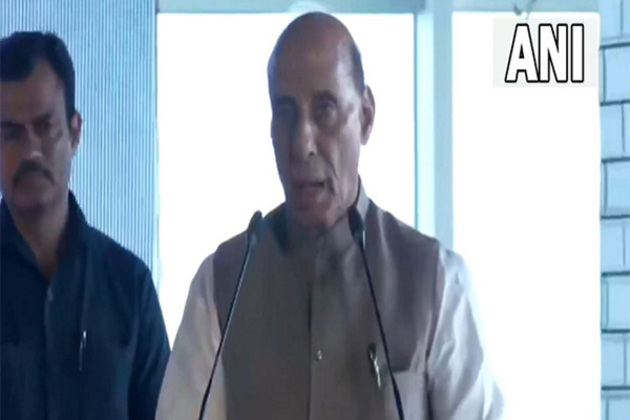 In today's era of terrorism, self-reliance in defence is not merely option, but condition for survival and progress: Rajnath Singh
