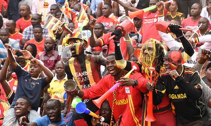 Uganda Cranes games are always a party for fans Uganda Cranes games are always a party for fans