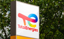  TotalEnergies sign. Impage provided by TotalEnergies.