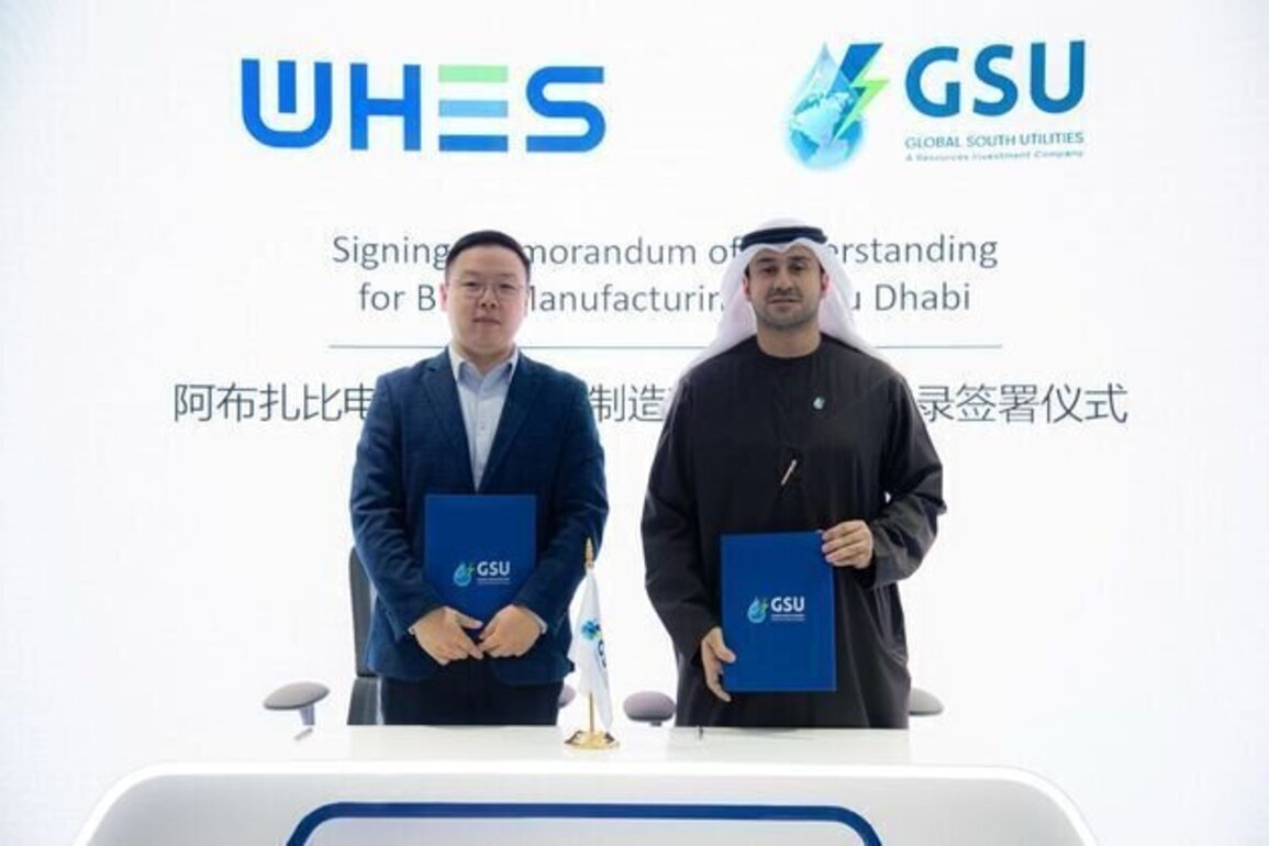 UAE, China industrial collaboration to manufacture, export energy storage technologies to Global South
