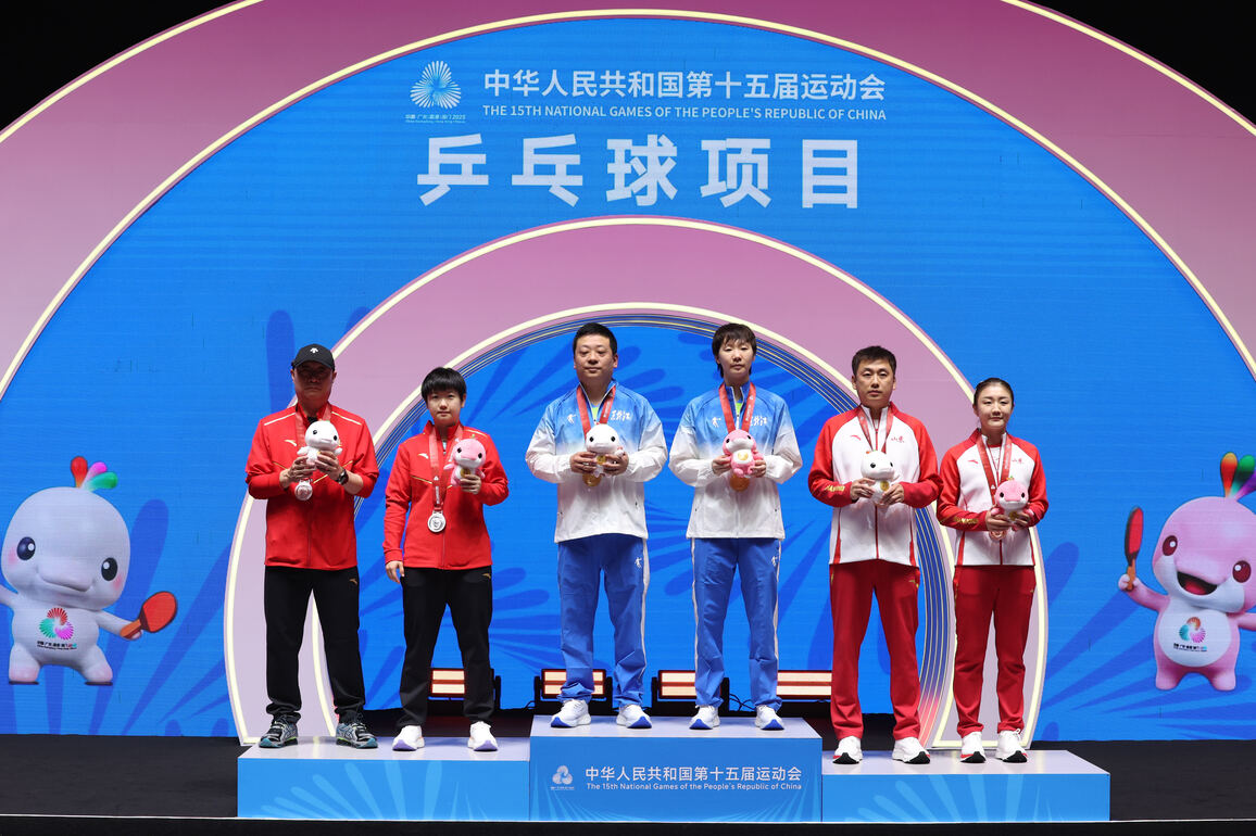 (SP)CHINA-15TH NATIONAL GAMES-TABLE TENNIS-WOMEN'S SINGLES-FINAL (CN)
