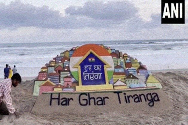 "Tiranga is not just a flag, it is a symbol of our identity": Renowned sand artist Sudarsan Pattnaik