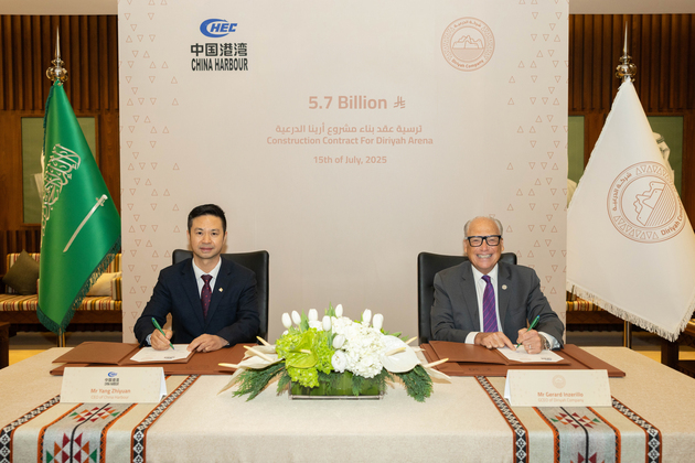 SAUDI ARABIA-RIYADH-CHINA-CHEC-DIRIYAH PROJECT-CONSTRUCTION-CONTRACT-SIGNING