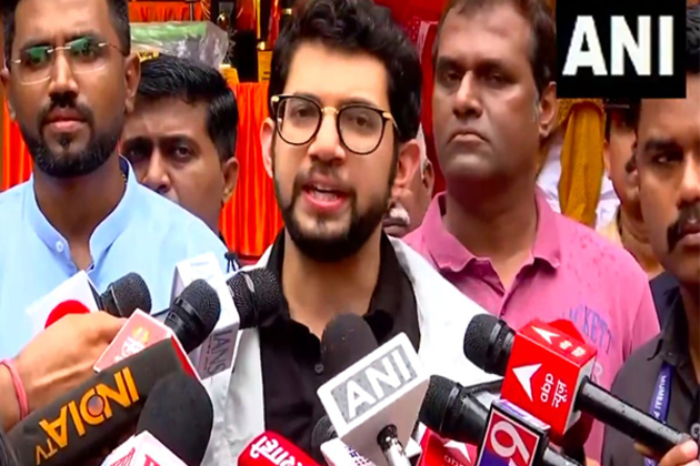 Mumbai waterlogging; Shiv Sena (UBT) leader Aaditya Thackeray criticizes BJP's governance