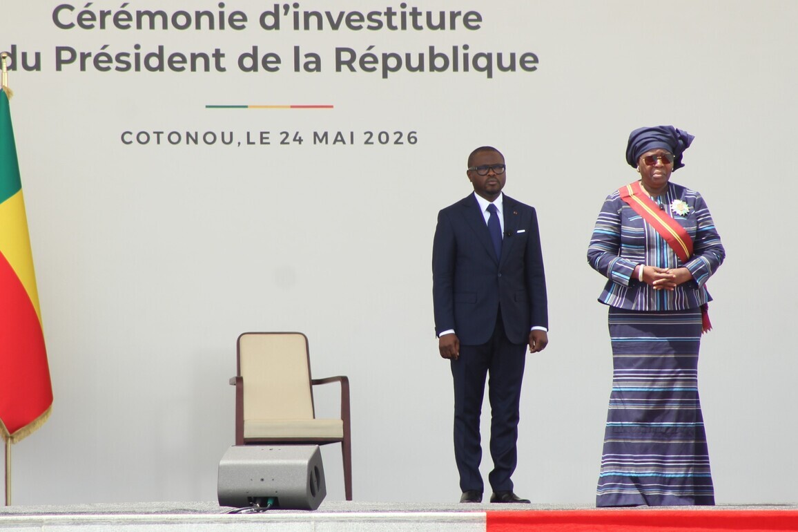 BENIN-COTONOU-PRESIDENT-ROMUALD WADAGNI-INAUGURATION CEREMONY