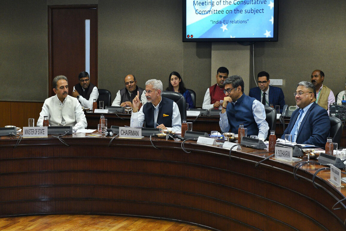 EAM Jaishankar chairs first consultative meeting on India-EU relations