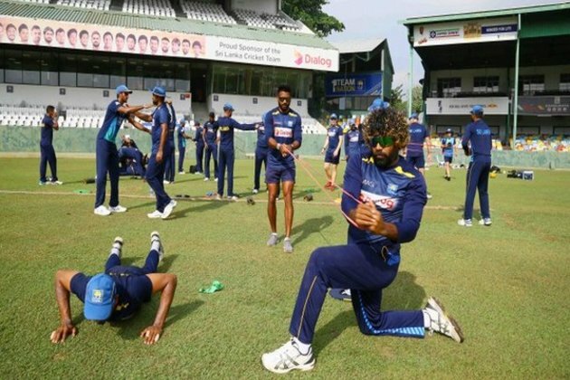 Sri Lankan cricketers resume training after lockdown