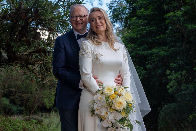 Albanese becomes first Australian PM to marry in office