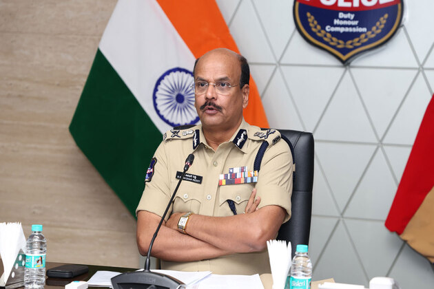 Telangana DGP Shivaraj Reddy reviews security, law and order ahead of municipal polls