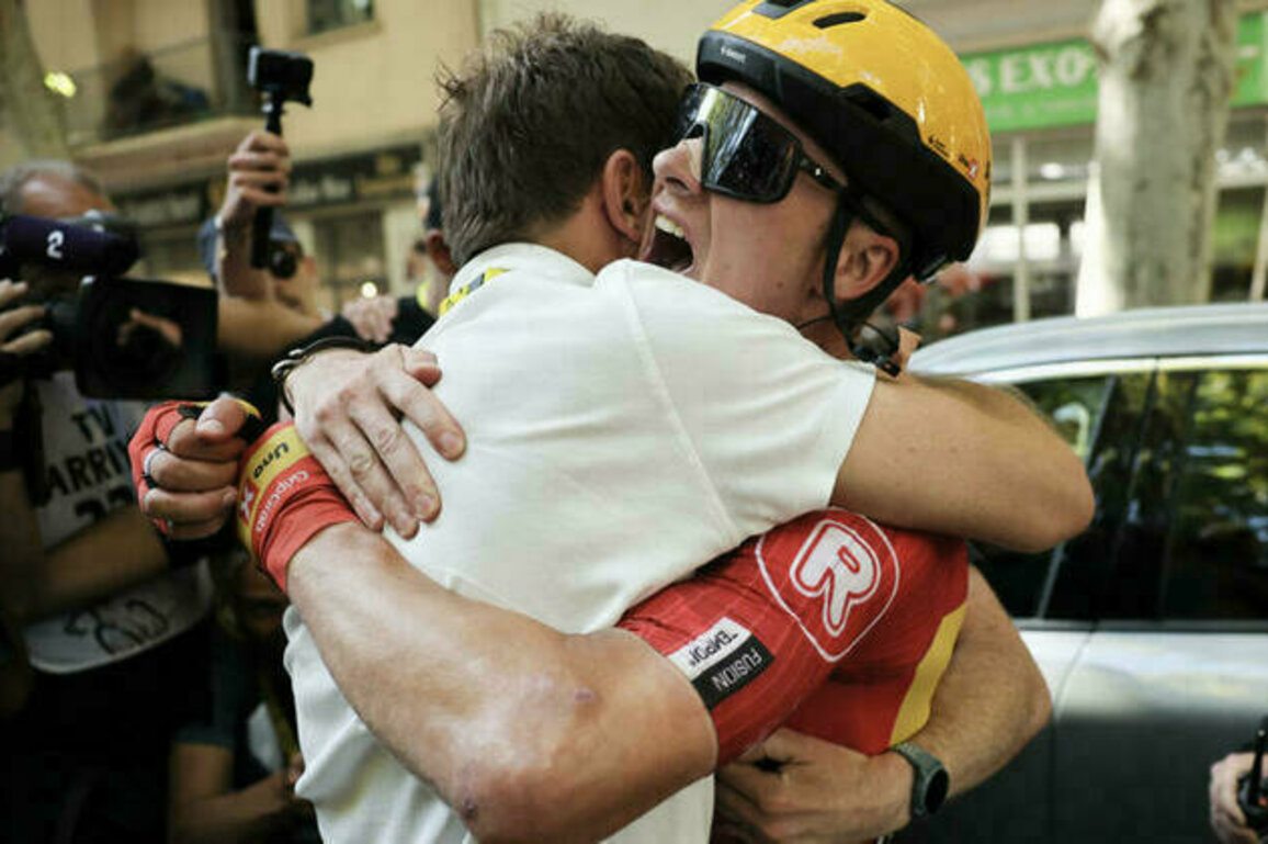 Norway's Abrahamsen wins Tour de France stage 11 as Pogacar crashes