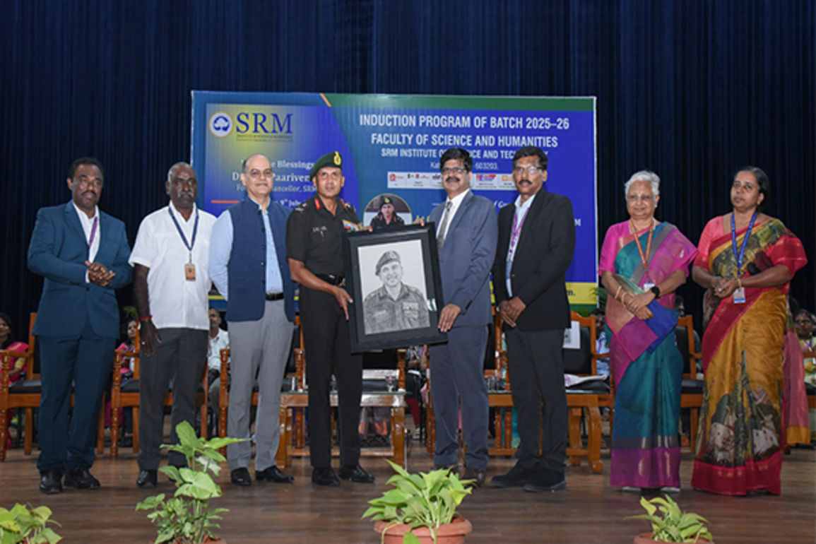 SRMIST Faculty of Science and Humanities Hosts Induction for 2025-26 Batch