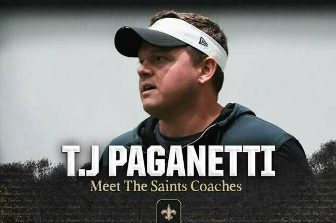 Meet the 2025 New Orleans Saints coaches: T.J. Paganetti
