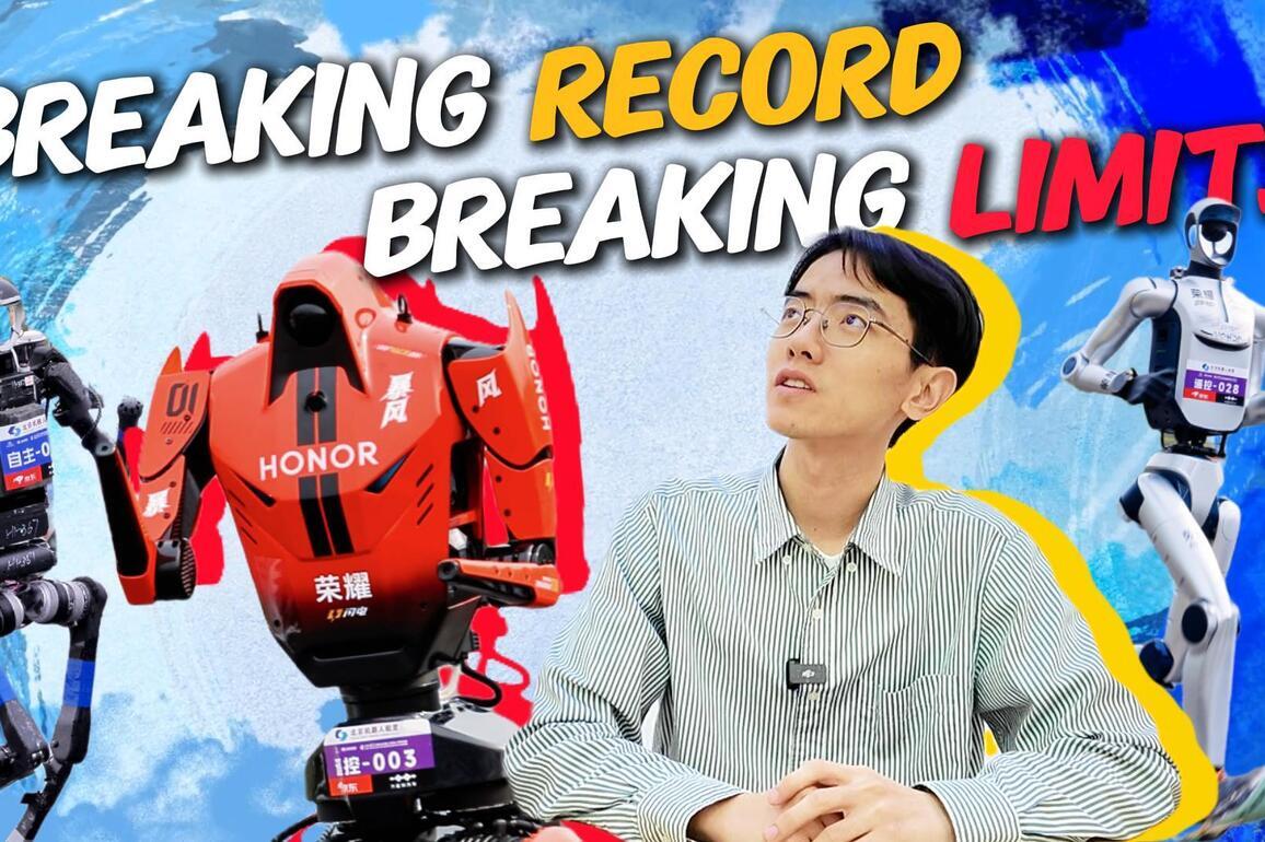 Breaking record, breaking limits: A glimpse into Beijing's humanoid robot half-marathon