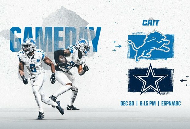 Lions at Cowboys: How to watch, listen and follow