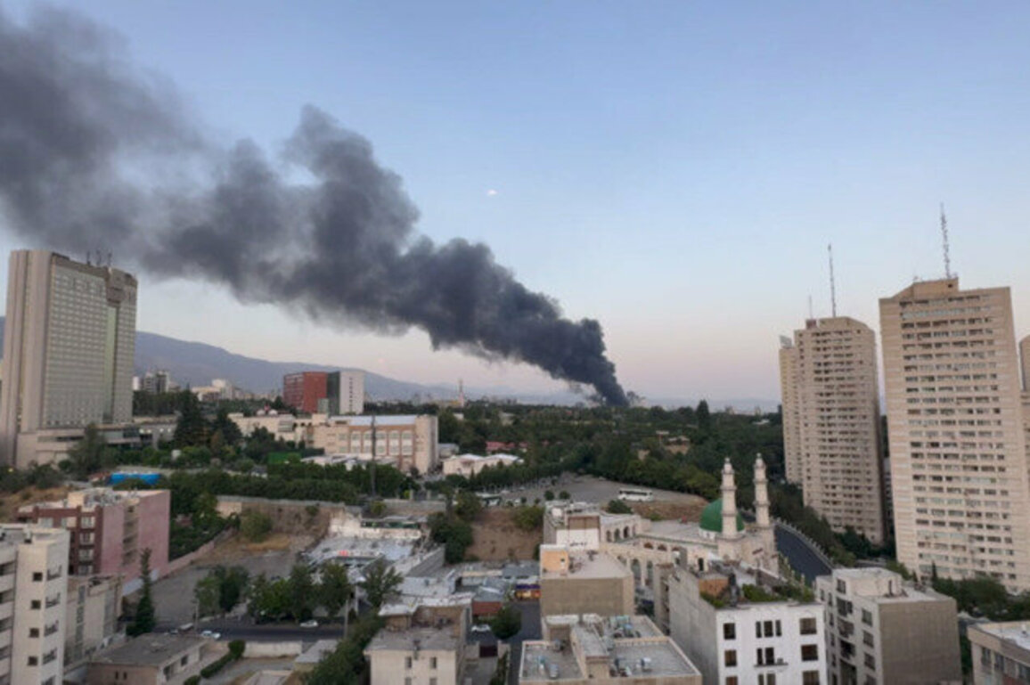 Israel strikes Iranian state broadcasters office