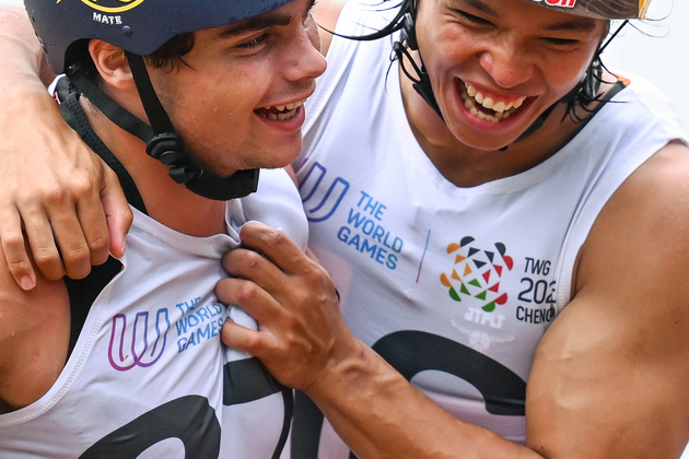 (SP)CHINA-CHENGDU-THE WORLD GAMES 2025-WATERSKI & WATERBOARD-MEN'S CABLE WAKEBOARD-FINAL (CN)