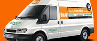 B&Q offers van hire for deliveries