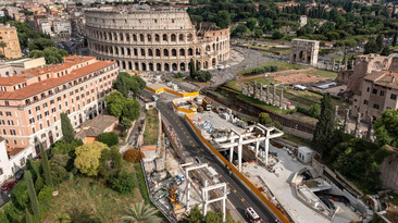 Webuild has already been involved with the construction of the San Giovanni–Colosseo/Fori Imperiali section of Line C