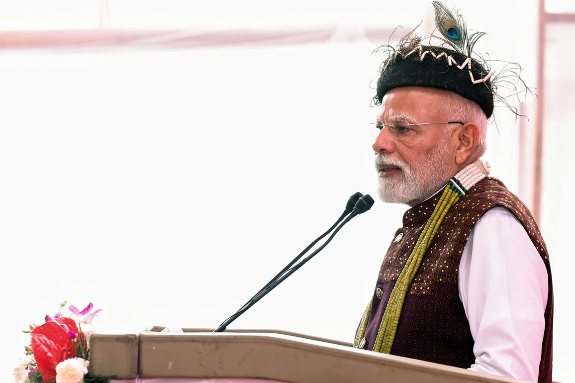 PM Modi visits border states Arunachal, Tripura; says "North East is the Ashtalakshmi of India"