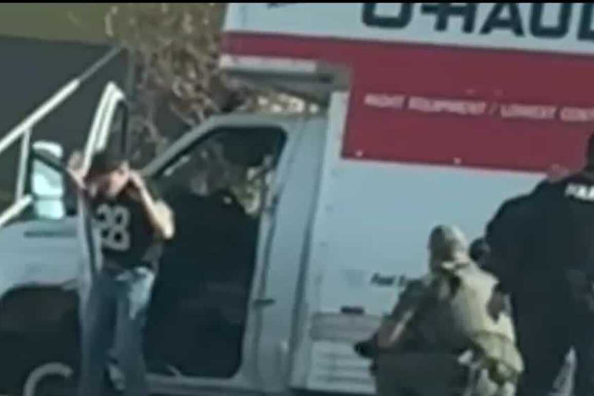 Video shows arrest in New Mexico after U-Haul theft