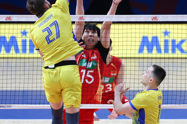 (SP)CHINA-LINYI-VOLLEYBALL NATIONS LEAGUE-CHN VS UKR(CN)