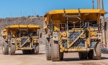 Autonomous trucks at Bagdad with the radar_lidar equipment mounted in front