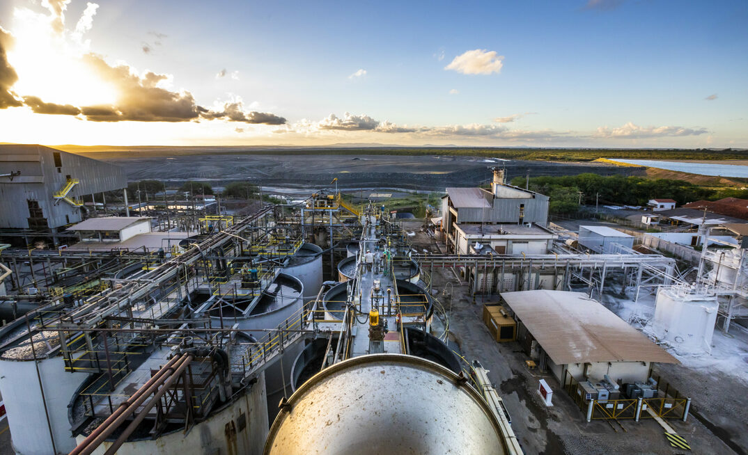 The Fazenda gold mine in Bahia, Brazil. 