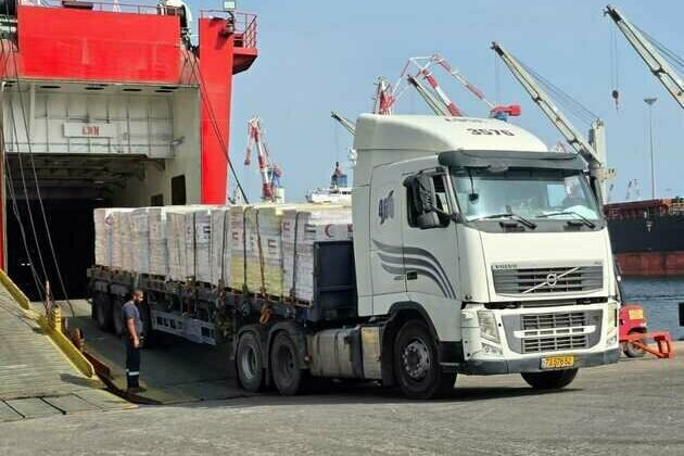 UAE ship arrives with 2,500 tonnes of aid for Gaza