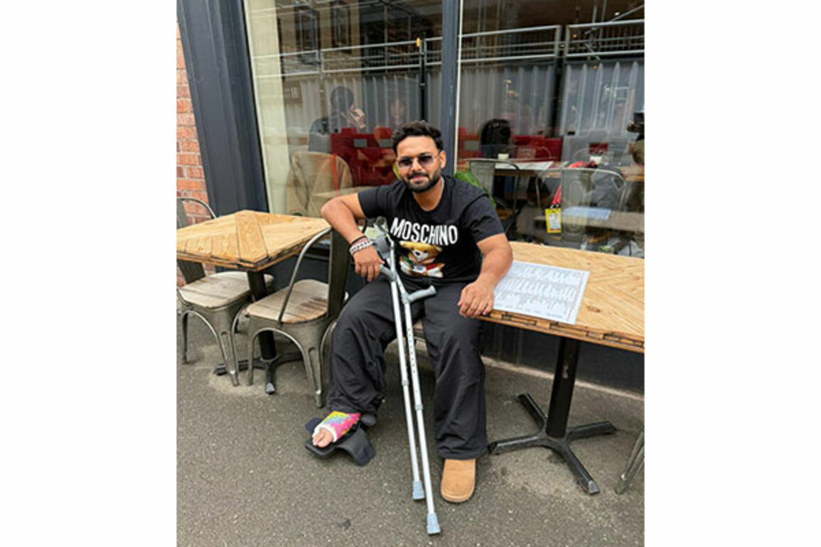 Slowly settling into process, can't wait to be back: Rishabh Pant shares update on injury