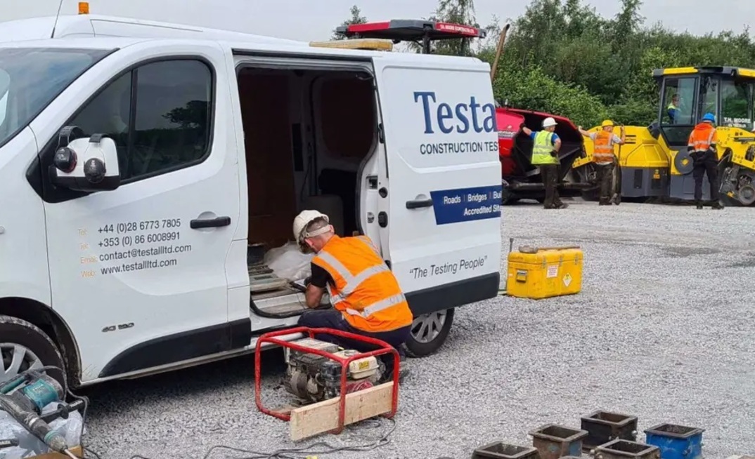 Irish materials testing and geotechnical services operation Testall has become part of Simtec, Phenna Group’s specialist materials testing business