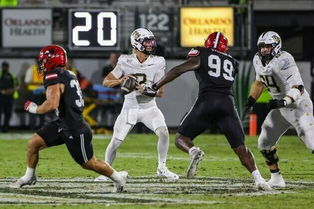 Tayven Jackson, UCF escape Jacksonville State's upset bid