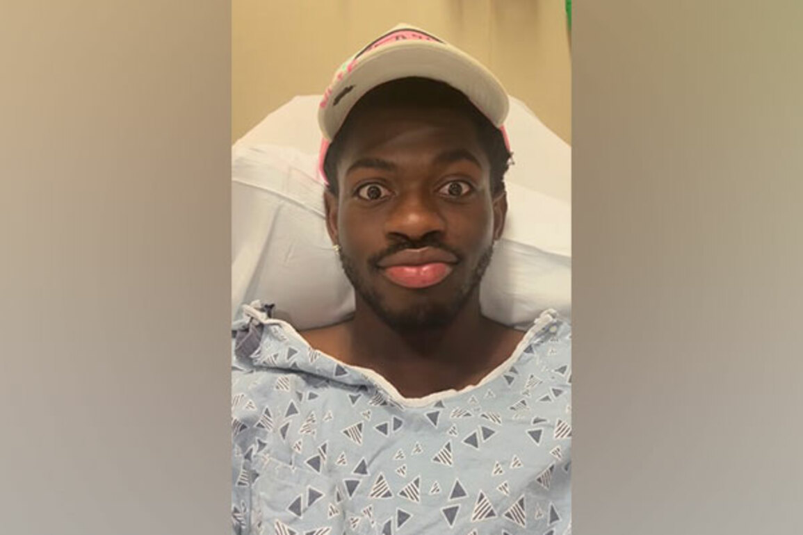 Lil Nas X hospitalized after he 'lost control' of the right side of his face