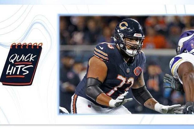 Bears guard Jonah Jackson looks to build on strong 2025 season