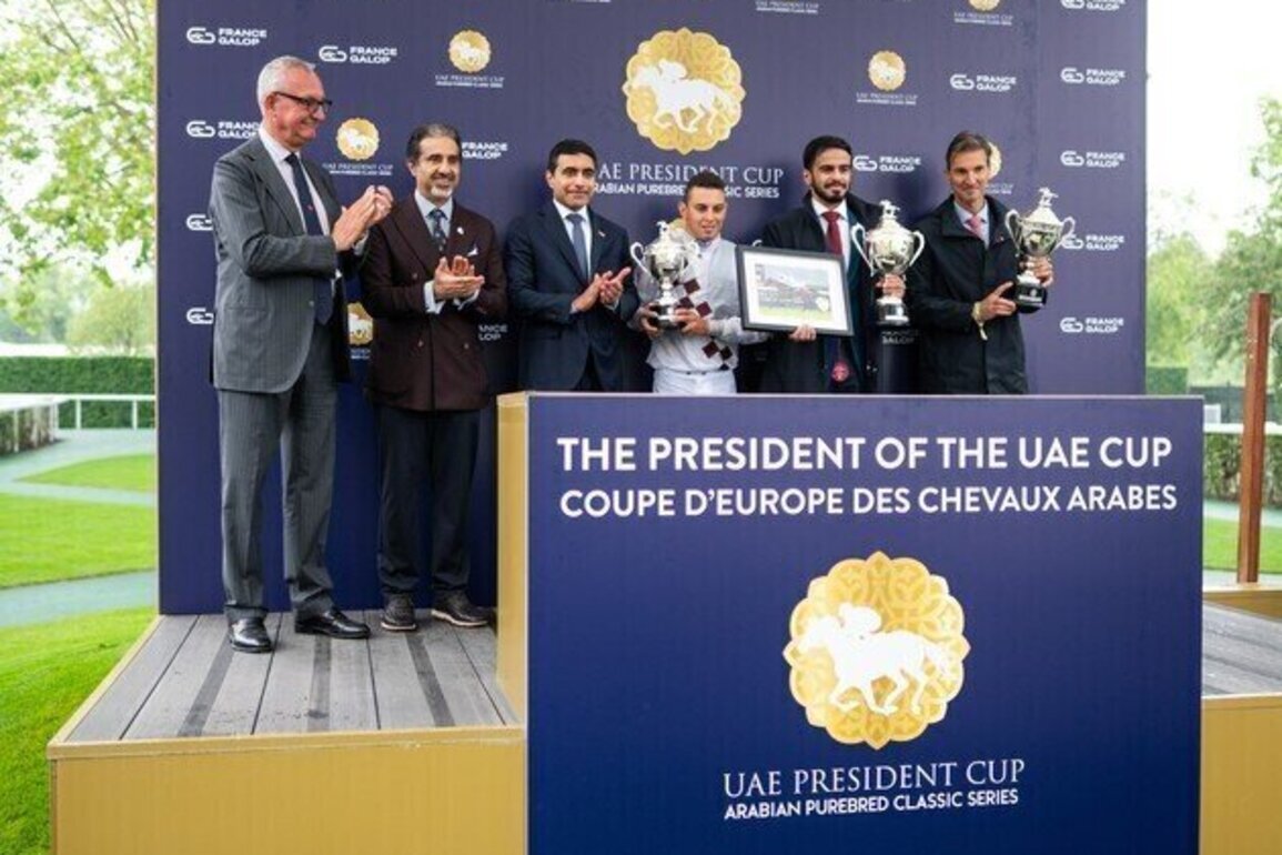Mare 'Lacaro du Croate' claims UAE President's Cup for Arabian Horses title in France