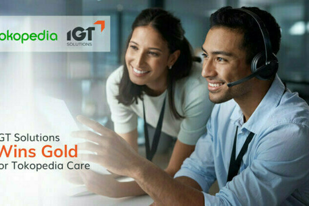 IGT Solutions Wins Gold for Tokopedia Care