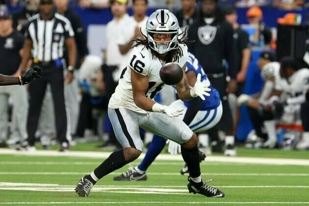 Raiders WR Jakobi Meyers 'for sure' still wants trade out of Vegas