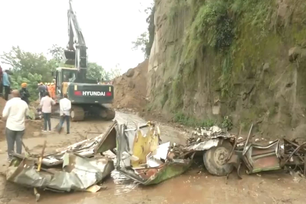 Himachal: Search operations underway for missing person after landslide kills 15 people in Bilaspur